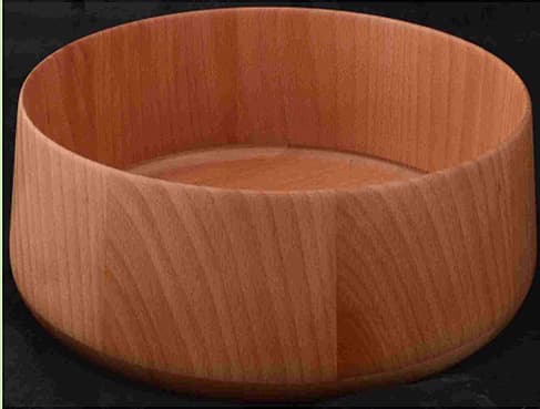 Činija za voće od drveta bukve