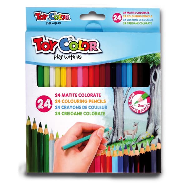 Toy color drvene bojice 1/24