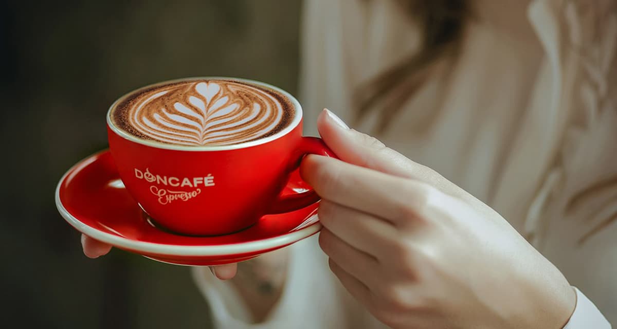 Set šoljica Doncafe cappuccino passion