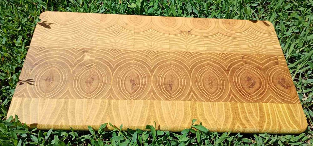Kuhinjska daska od čeonog bagrema 300 x 157 x 13 mm