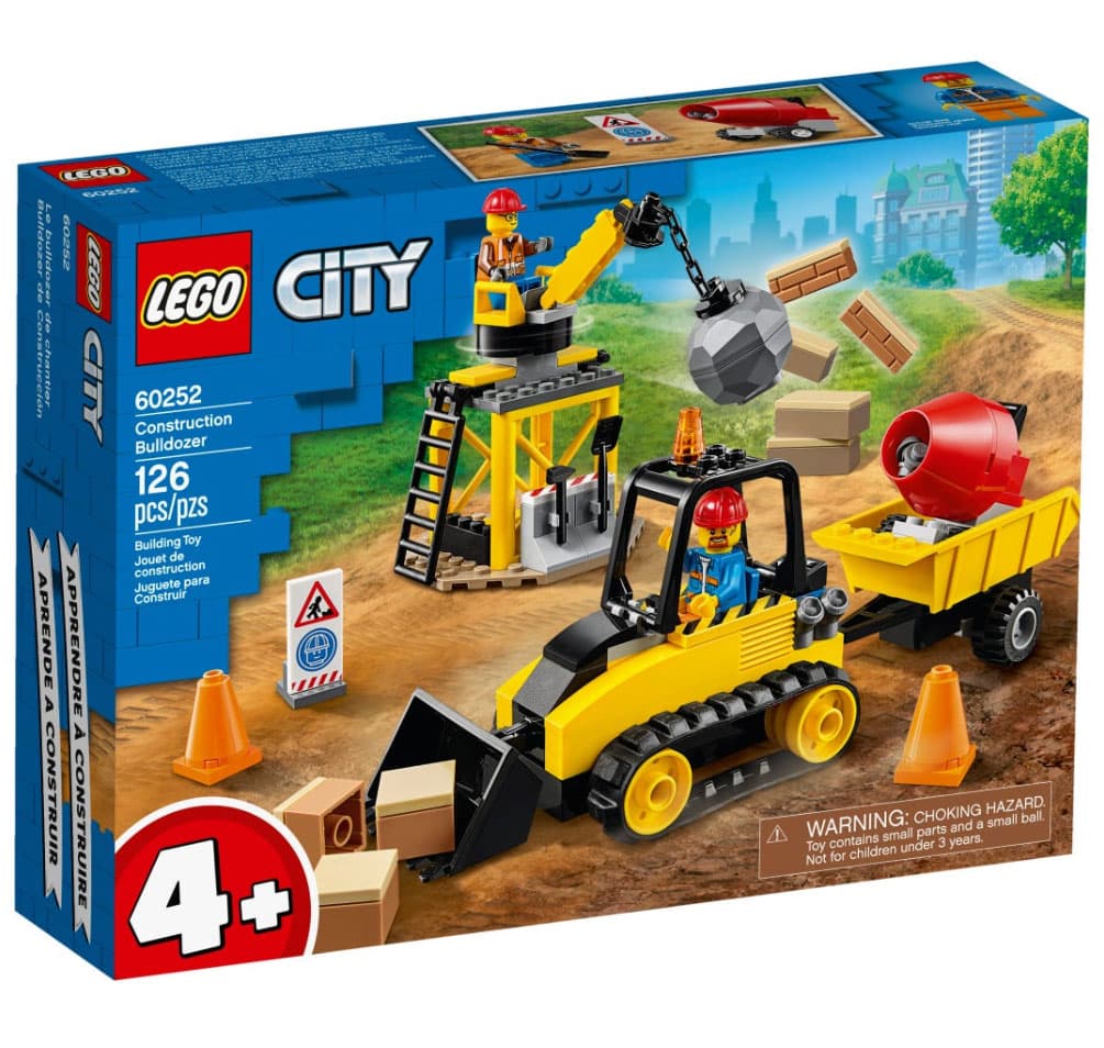 LEGO® City Kocke Građevinski buldožer 60252
