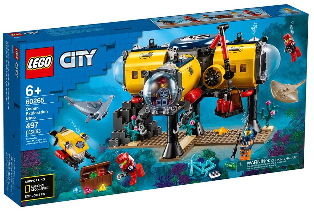 LEGO® City Kocke Podvodna istraživačka baza 60265