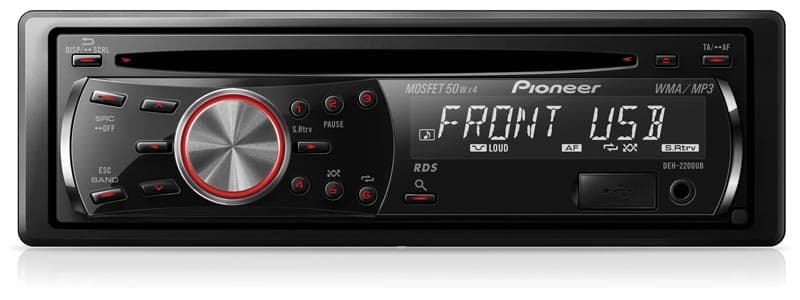Pioneer CD-MP3 player sa USB portom red