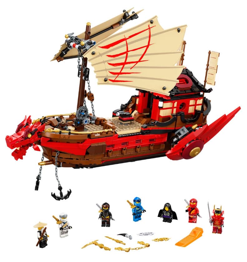 LEGO® Kocke NINJAGO - Brod Destinys Bounty 71705