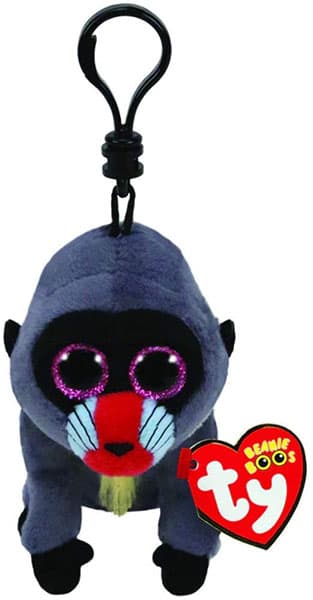 TY Beanie Boos Privezak Plišana igračka Babun Wasabi 36563