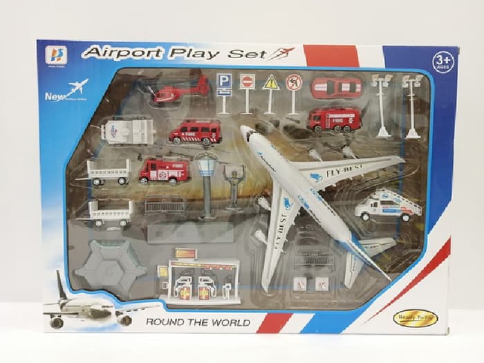 Igračka Set AERODROM 633 Avion 861040