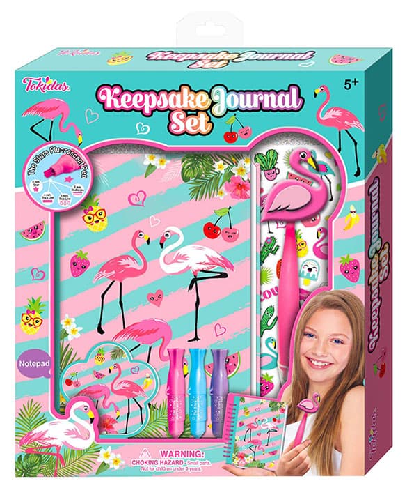 Poklon set Dnevnik-SPOMENAR Flamingo T411F B 3831000394113