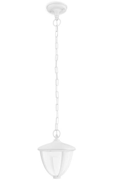 Robin LED spoljašnja visilica - luster bela 1x4.5W
