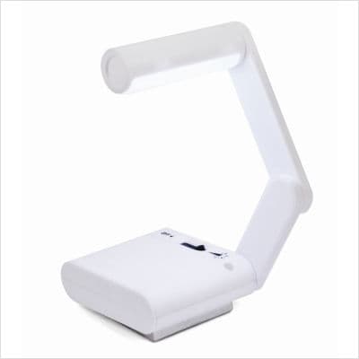 Kikkerland Led lampa za čitanje bela BL04-W