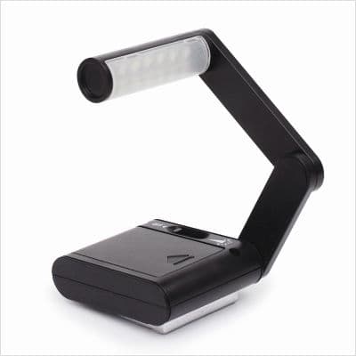 Kikkerland Led lampa za čitanje crna BL04