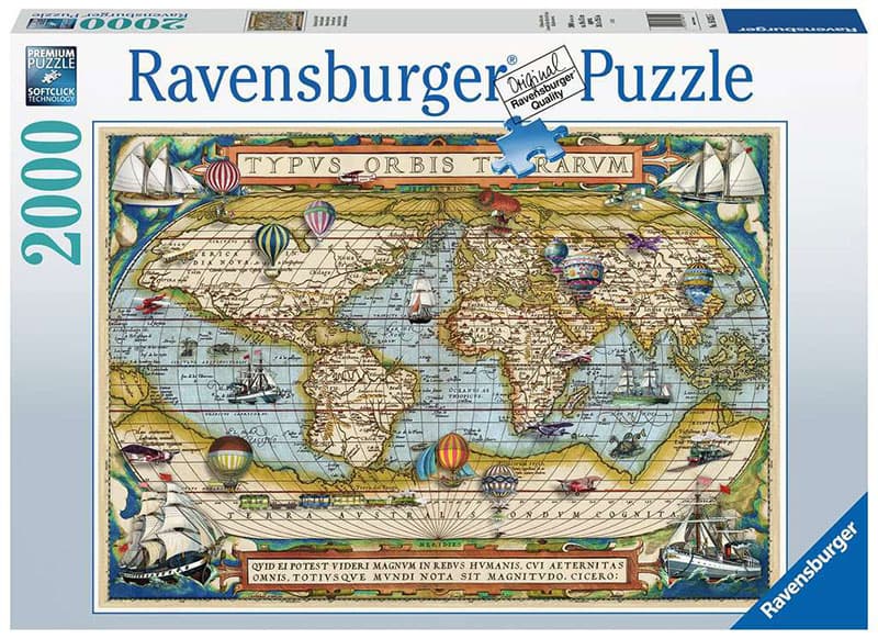 Ravensburger Puzzle 2000 - Oko sveta 16825