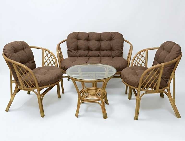 Jastuci za Bambus Ratan garnituru Bahama Brown