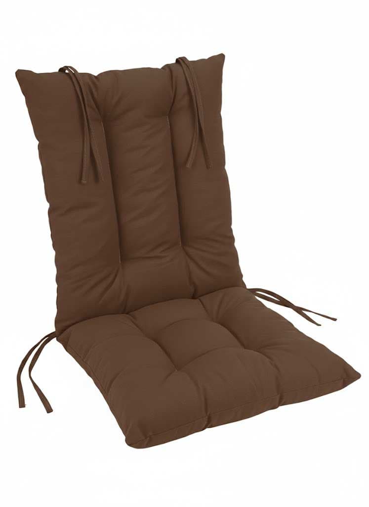 Jastuk Za Stolicu Sa Naslonom 1 kom. 45 x 90 cm BROWN