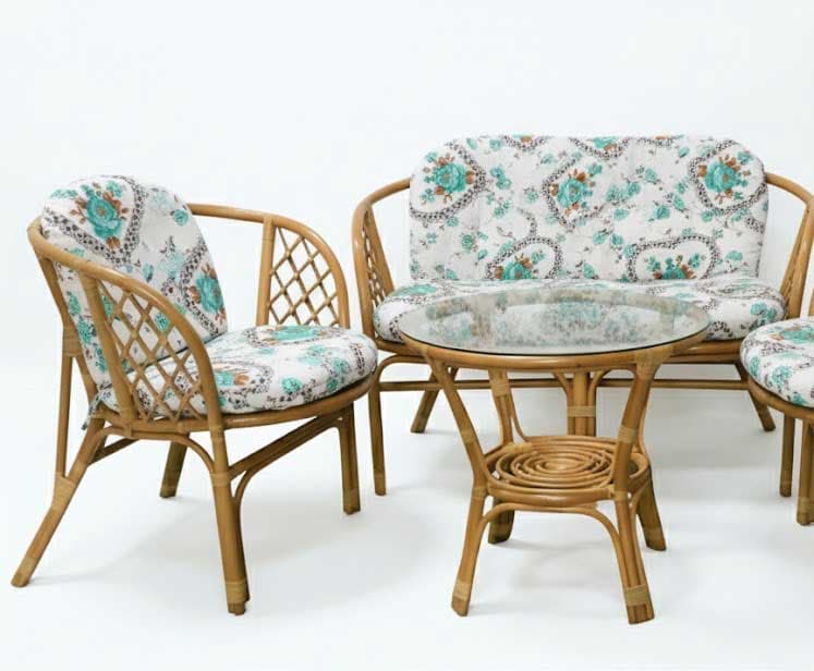 Jastuci za bambus ratan garnituru Bahama FLOURISH Green