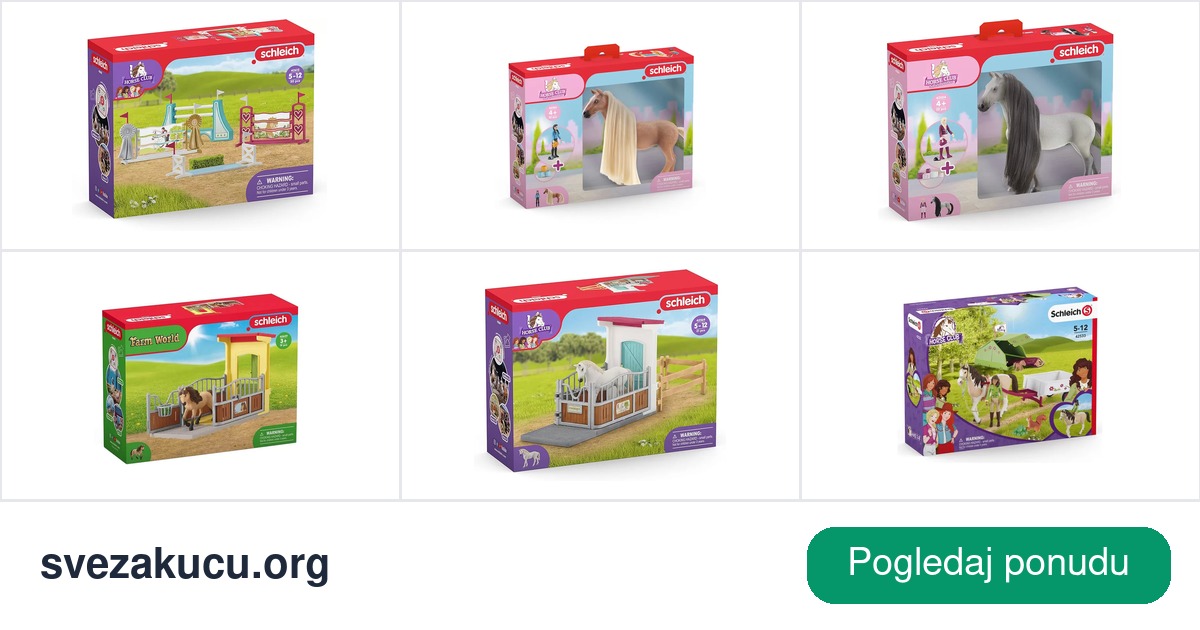 Schleich figure konja - Realistične figurice i dodaci | Online Prodavnica
