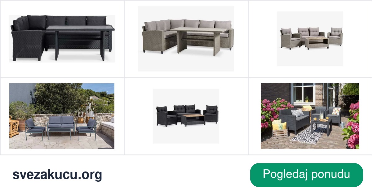Lounge Baštenske Garniture - Udobnost Dnevne Sobe Na Otvorenom | Online ...